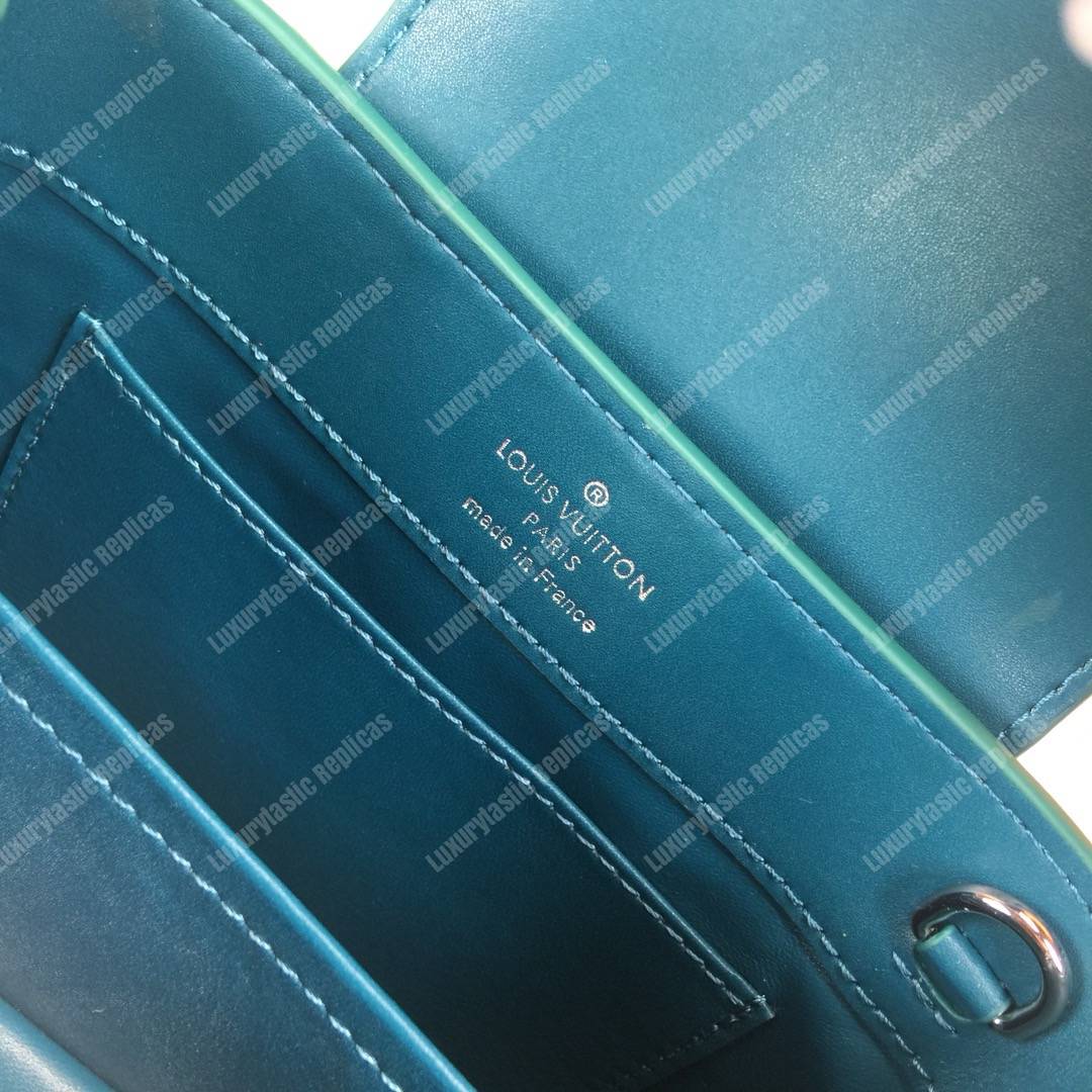 LV Capucines Mini Crocodilien Brillant Cactus