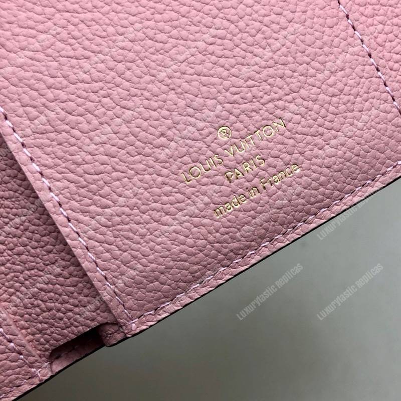 LV Pallas Compact Wallet Monogram Rose Ballerine