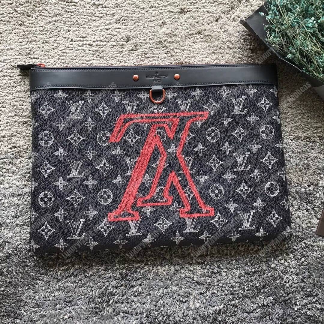 LV Discovery Pochette Monogram Upside Down Canvas