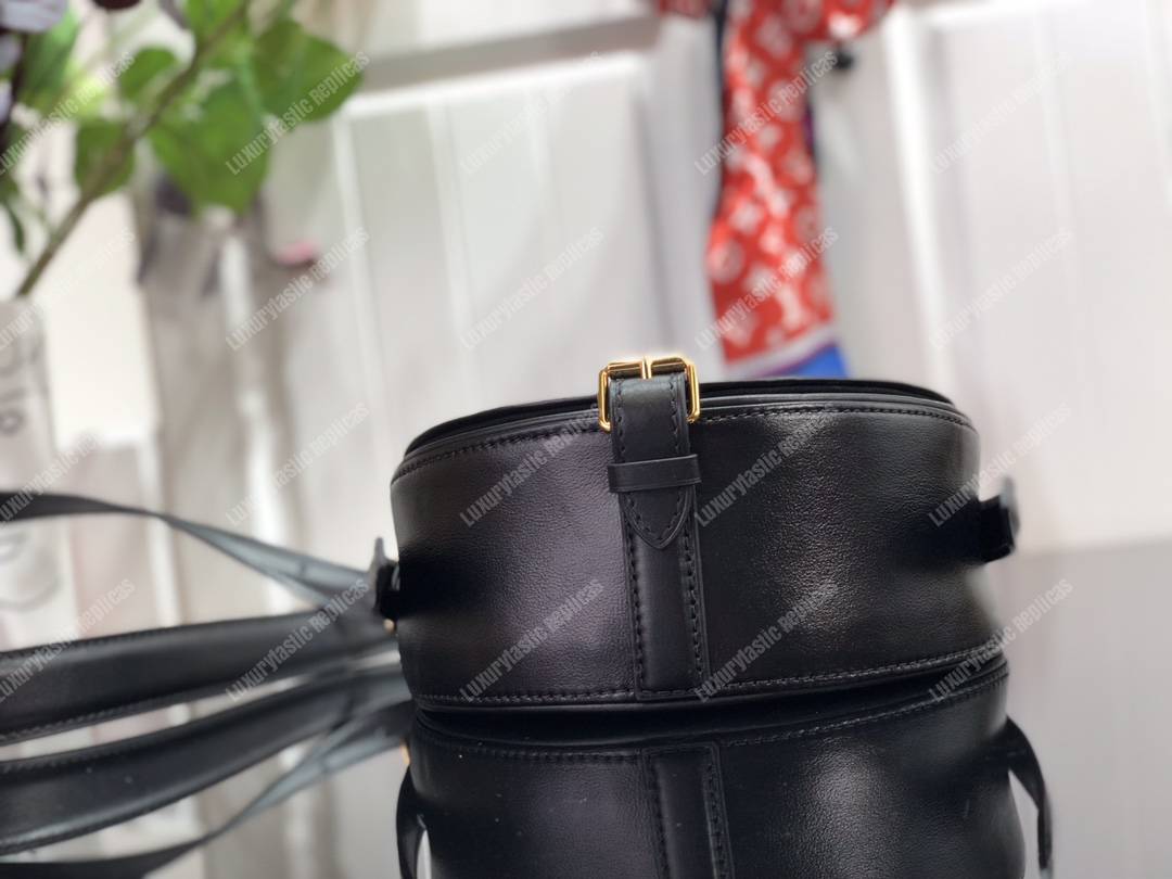 LV Tambourin Calf Leather Noir