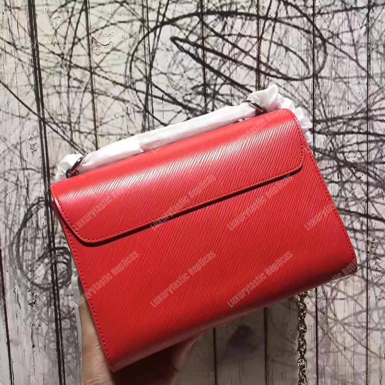 LV Twist MM Epi Leather Red