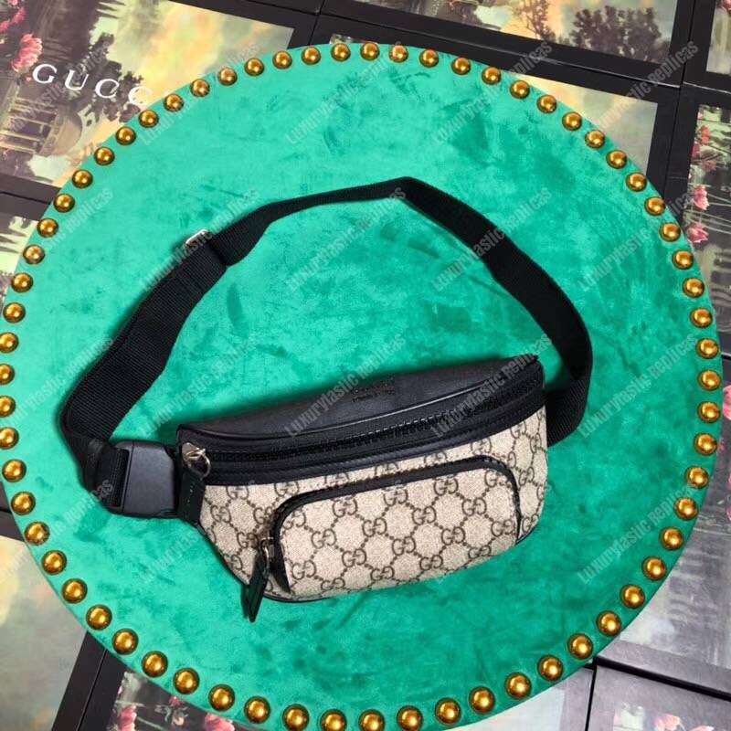 G*u*i gg sup*e belt bag beige/ebony