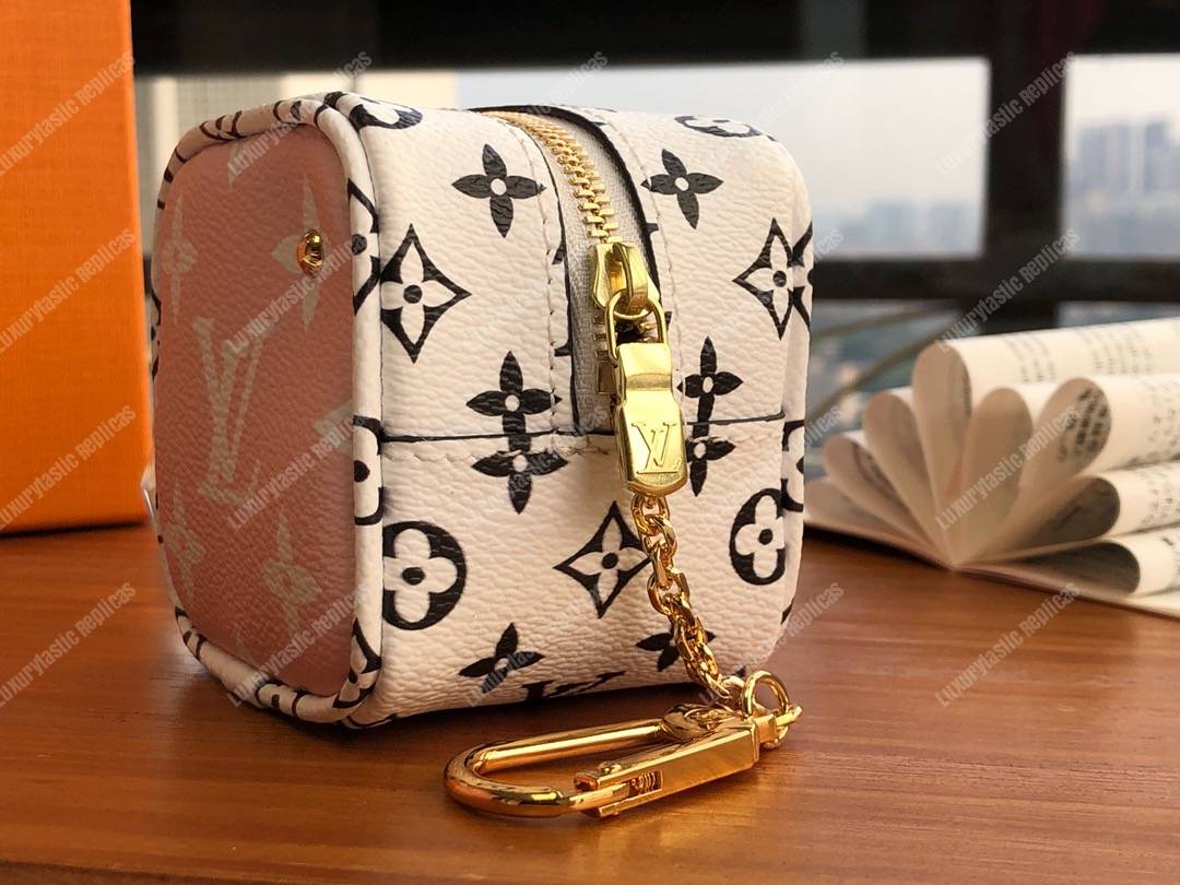 LV Porte Monnaie Cube Summer 2019 Red