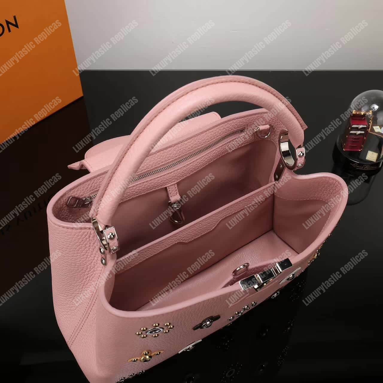 LV Capucines PM Taurillon Leather