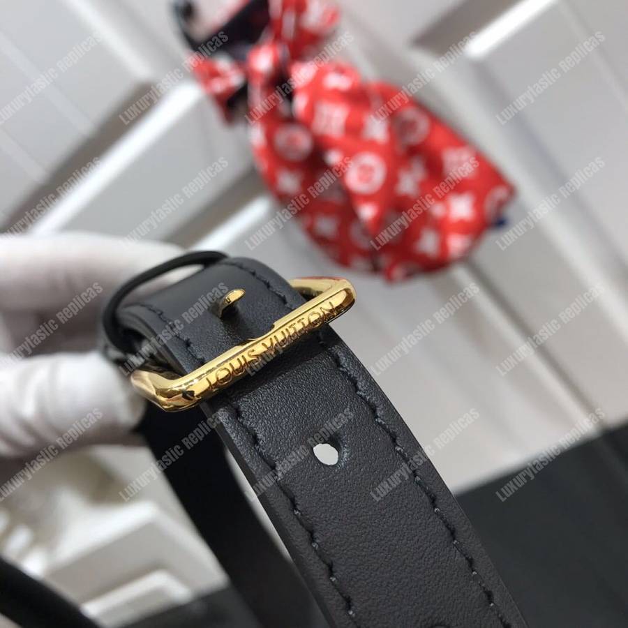 LV On My Side Calf Monogram Canvas Noir