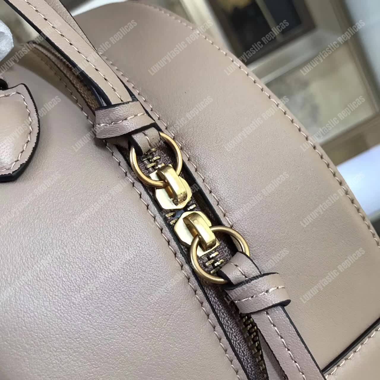 G*u*i gg marmont quilted leather backpack dusty pink