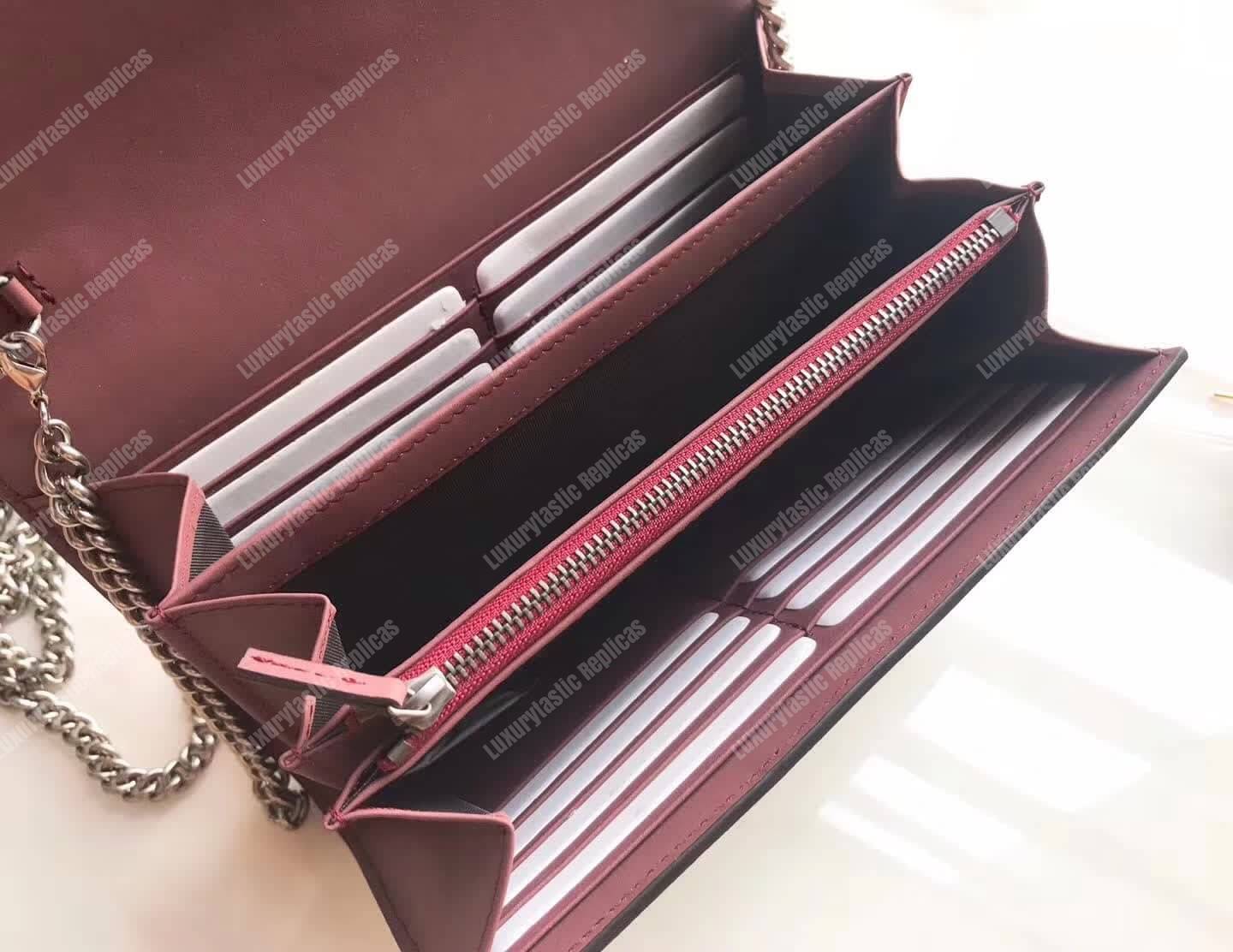 G*u*i dionysus blooms print mini chain bag