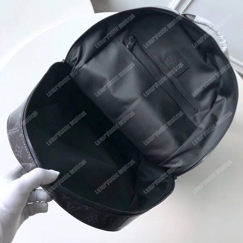 LV Backpack GM Monogram Eclipse Glaze