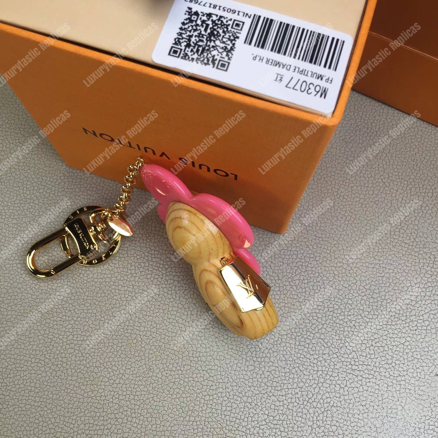 LV Vivienne Bag Charm and Key Holder