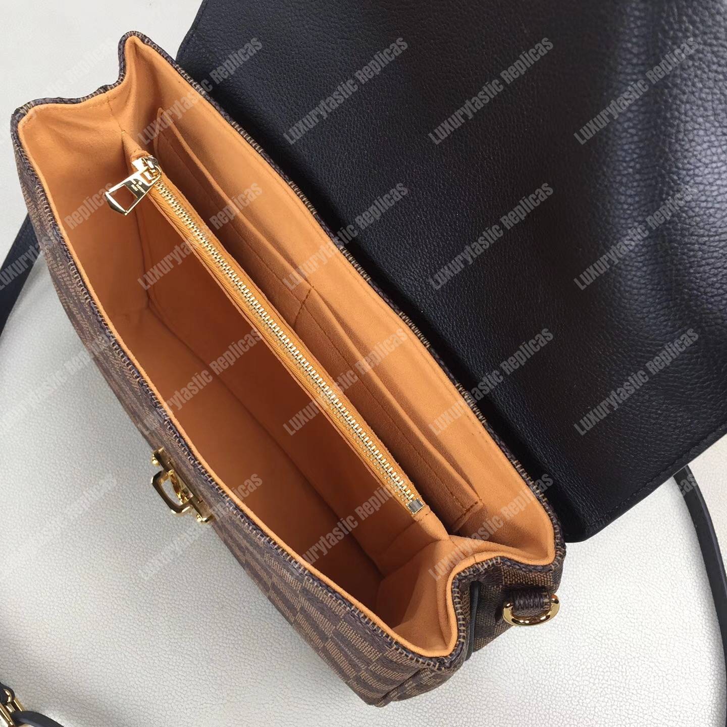 LV Clapton PM Damier Ebene Noir