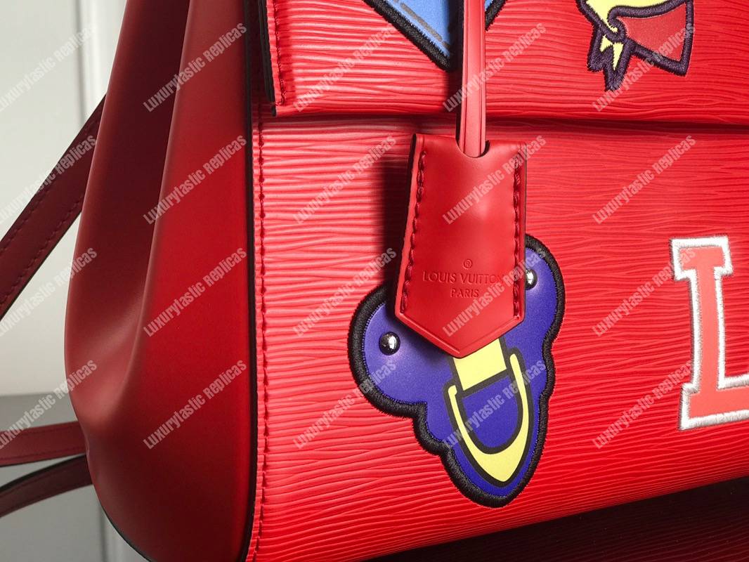 LV Cluny BB Epi Leather Luxury Trunkmaker Red