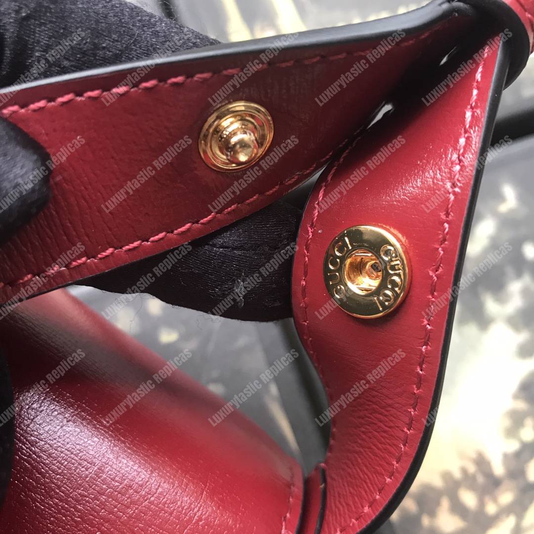 G*u*i 1955 horsebit shoulder bag red
