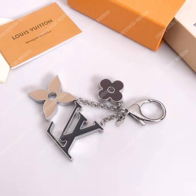 LV Fleur de Monogram Bag Charm