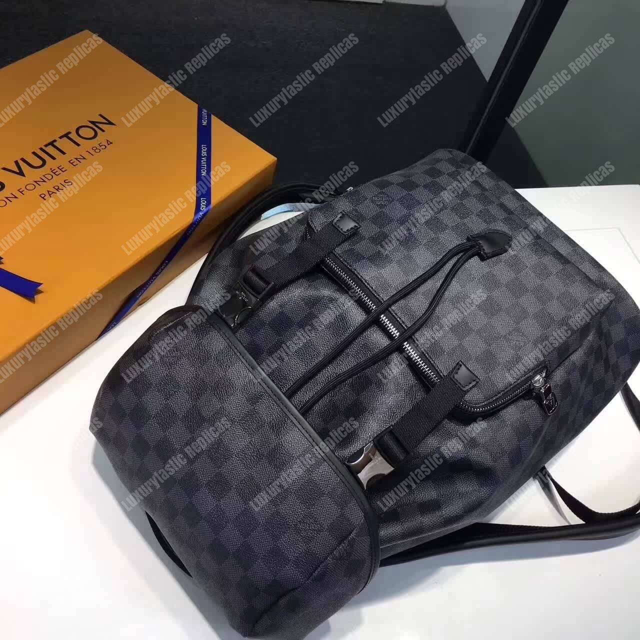 LV Zack Backpack Damier Graphite Canvas