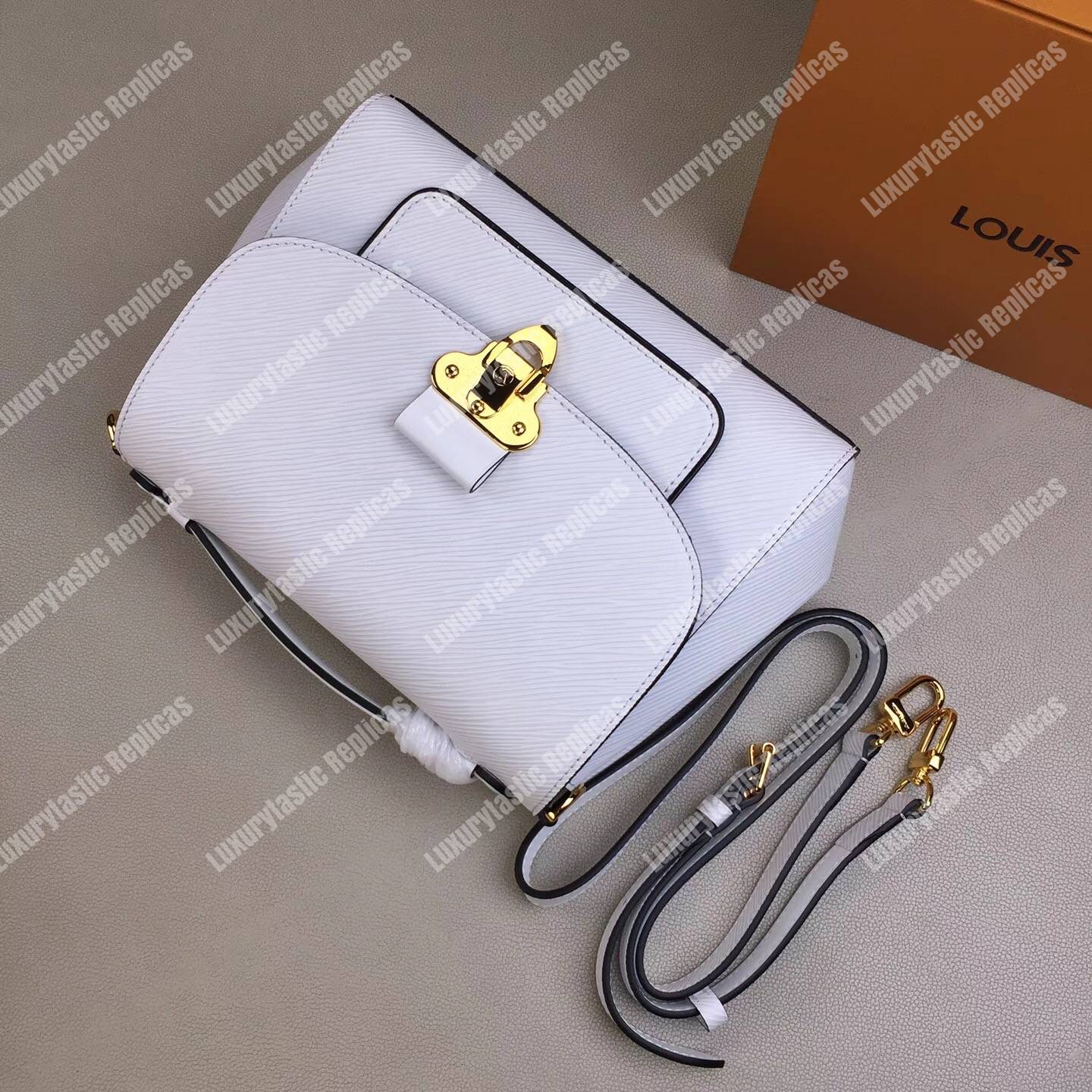 LV Boccador Bag White