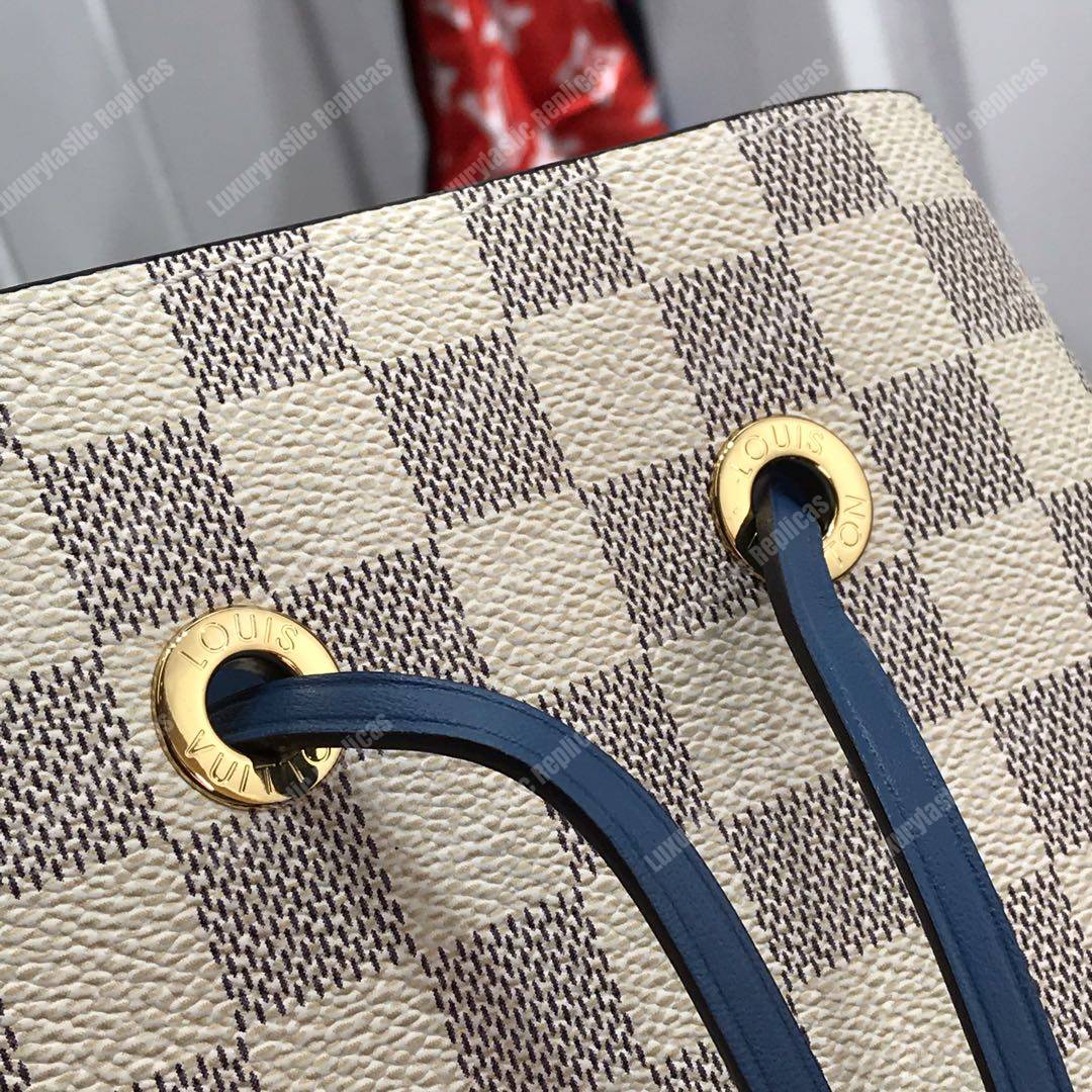 LV Noé BB Damier Azur Canvas Bleuet