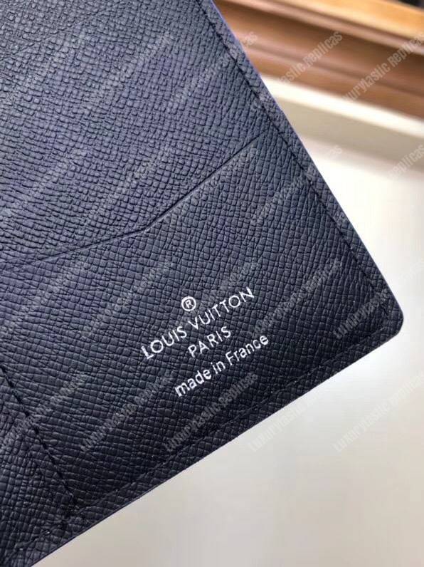LV Pocket Organizer Taiga Leather