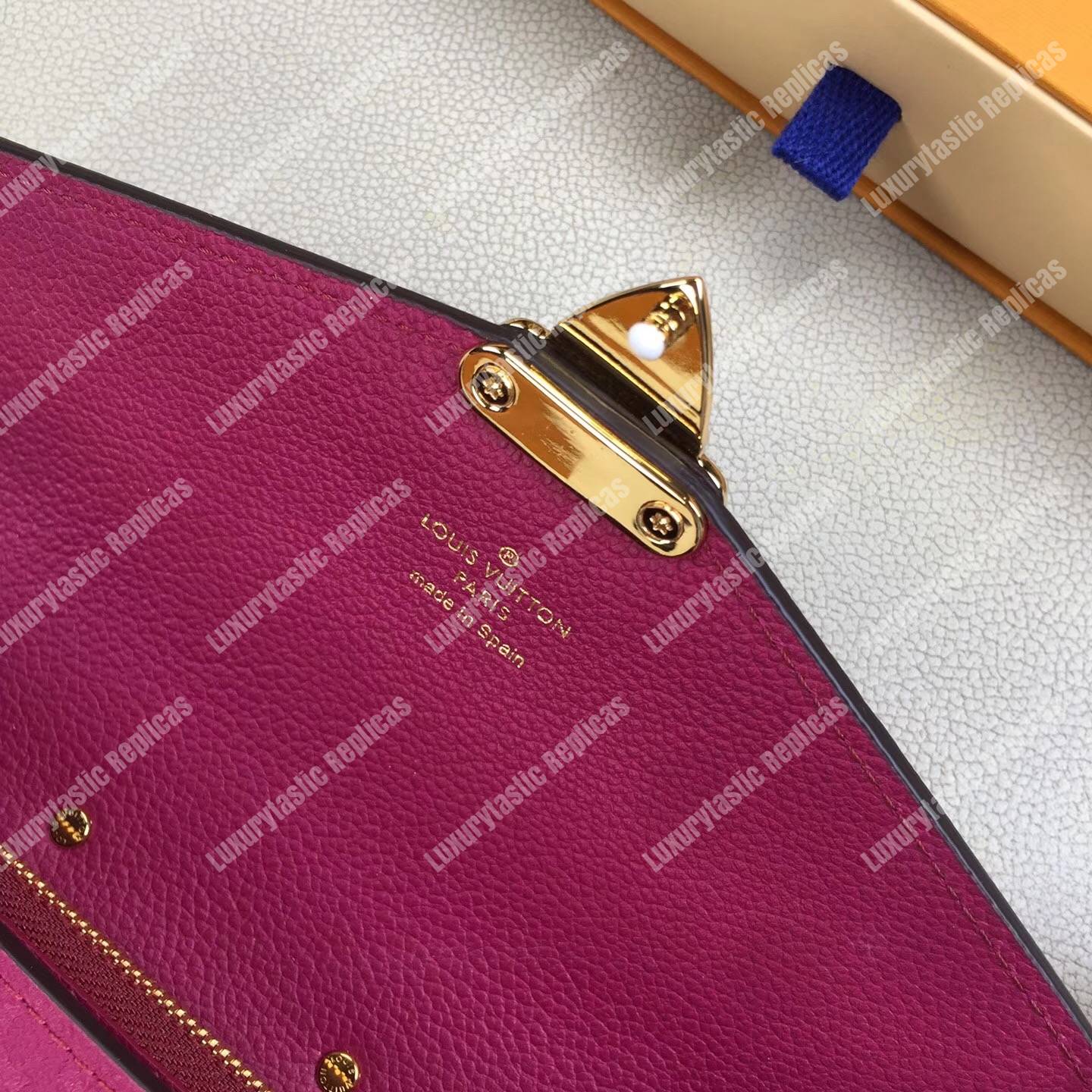 LV Metis Wallet Monogram Empreinte Leather Freesia