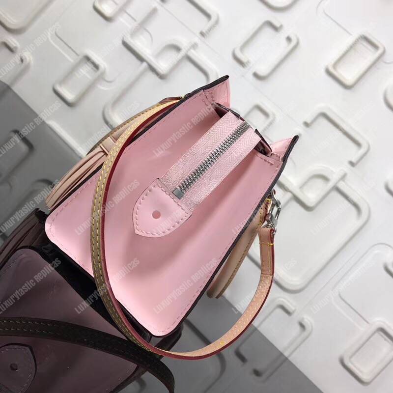 LV Monogram Vernis Neo Triangle Bag Pink