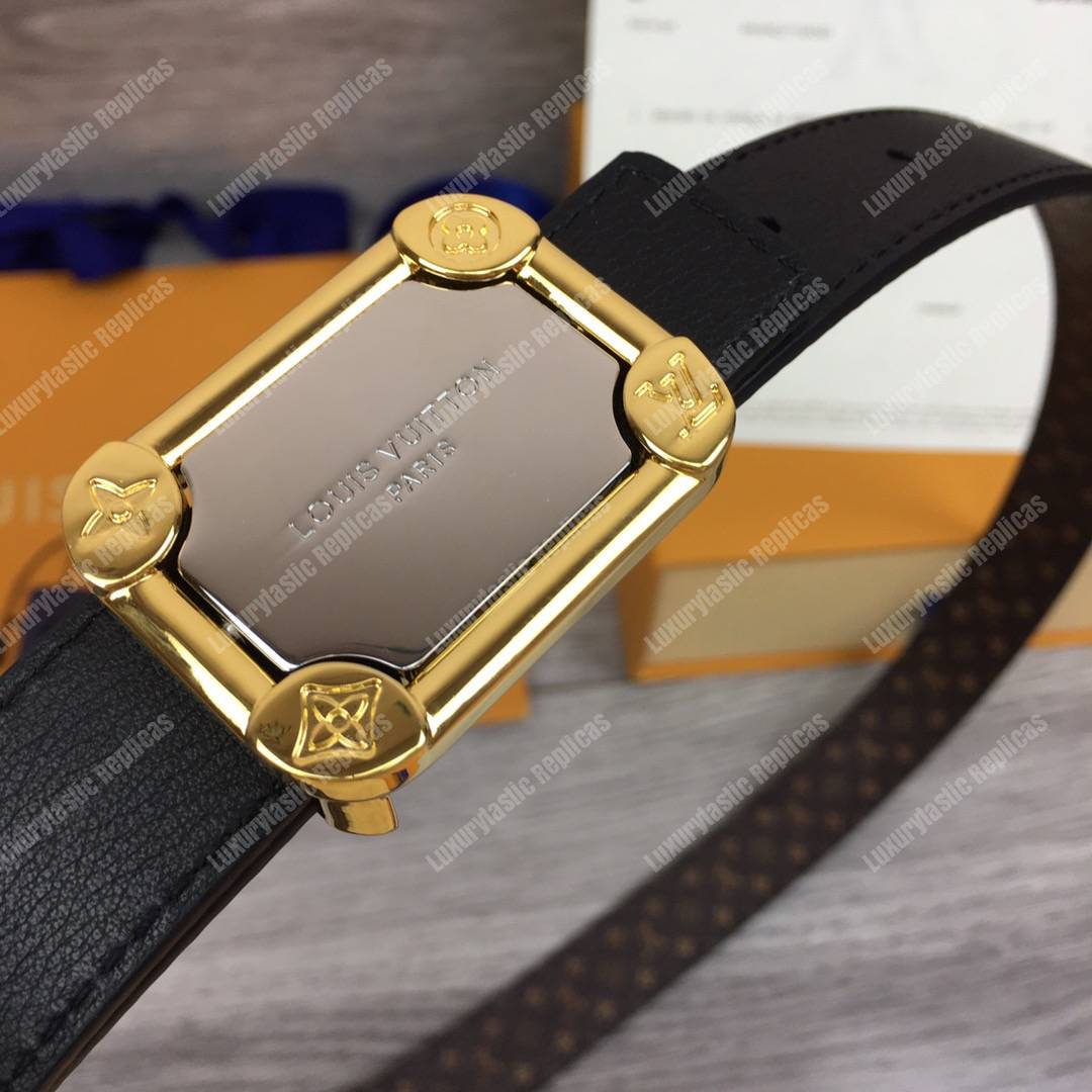 LV Malletier 25mm Reversible Belt