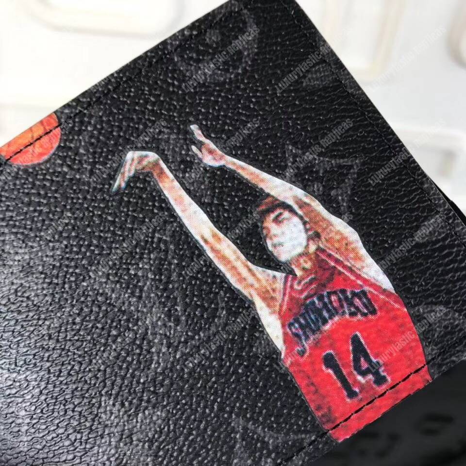 LV Multiple Wallet Monogram Eclipse Special Edition SlamDunk