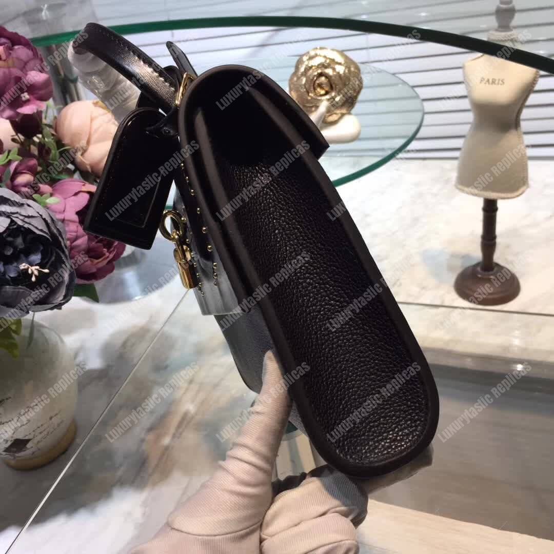 LV Pochette City Steamer Taurillon Leather Noir