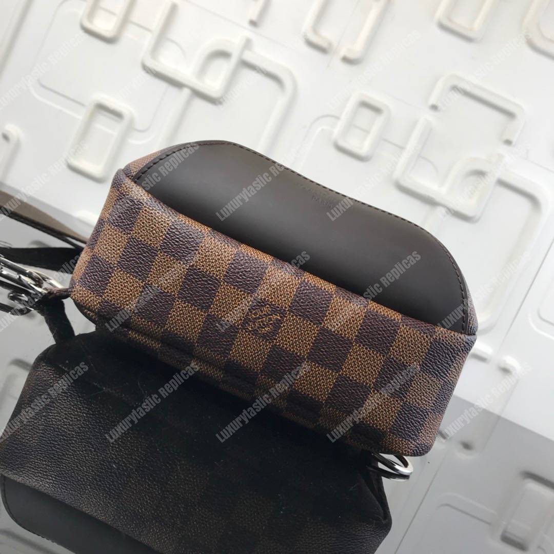 LV Avenue Sling Bag Damier Graphite Brown