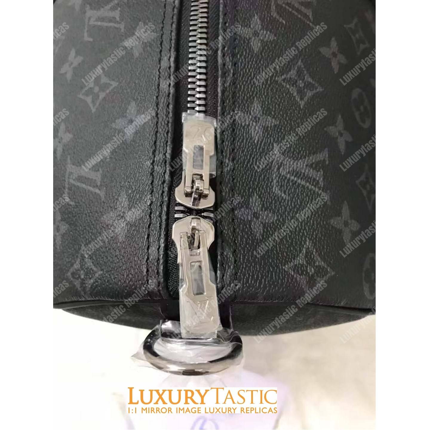 LV Keepall Bandouliere 55 Monogram Eclipse