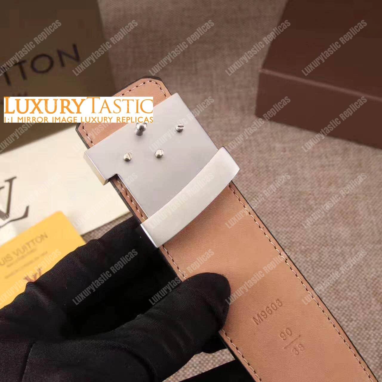 LV Initiales 40MM Belt Takashi Murakami Edition Black