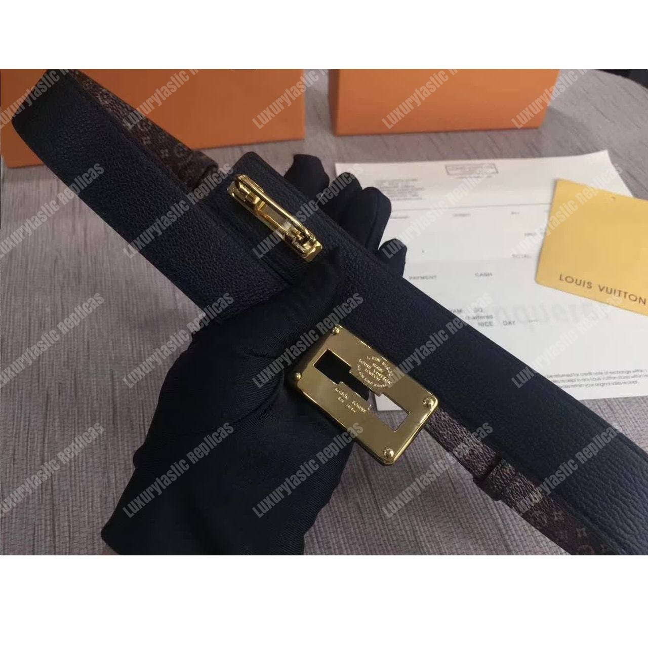 LV Handle Me 25MM Belt
