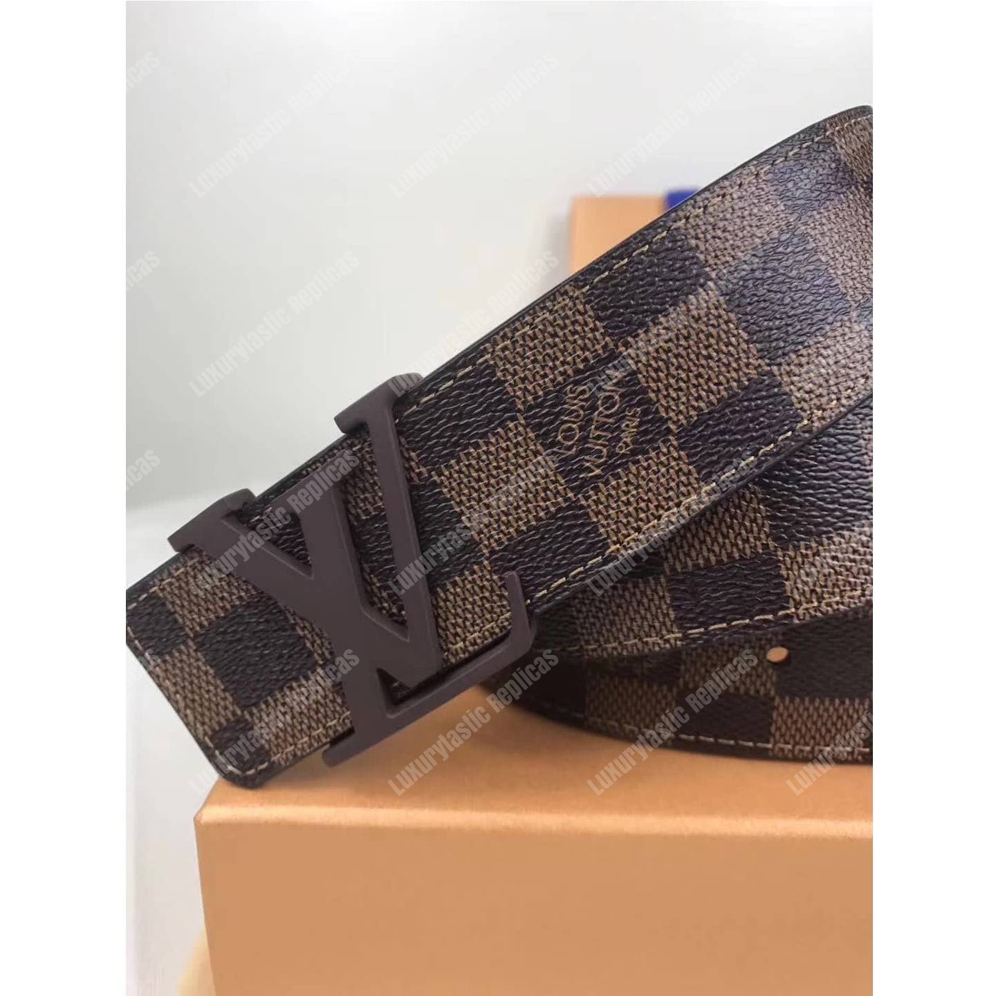 LV Initiales 40MM Damier Ebene