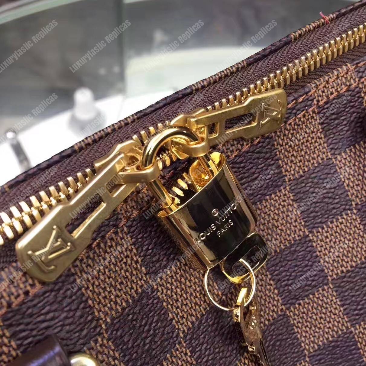 LV Speedy Bandouliere 30 Damier Ebene