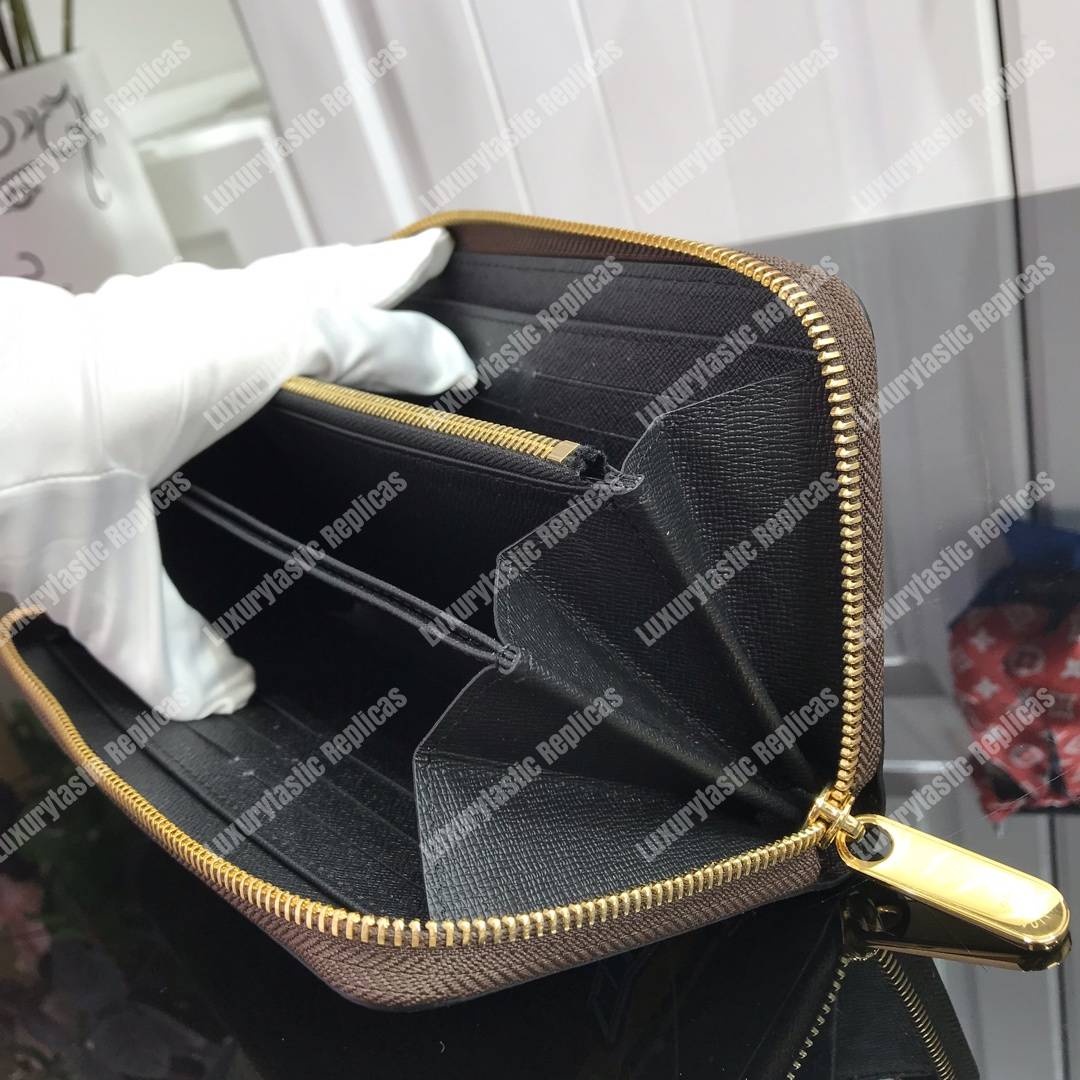 LV Knight Zippy Wallet Monogram Canvas