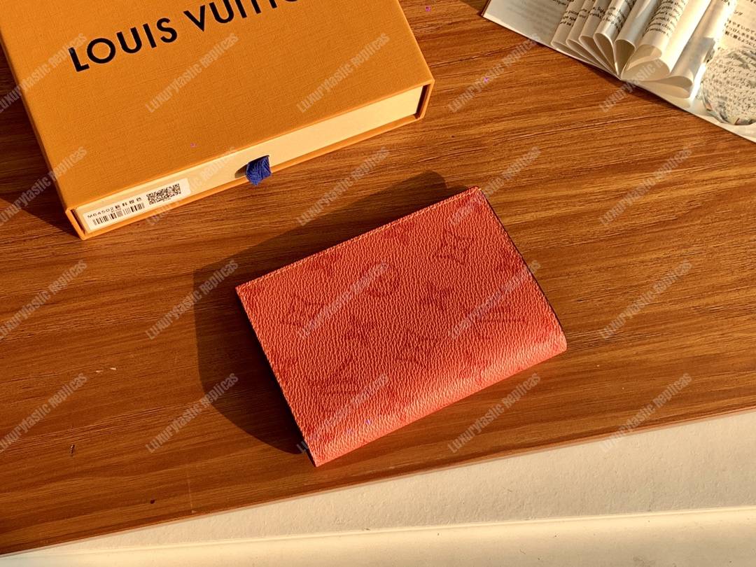 LV Passport Cover Orange