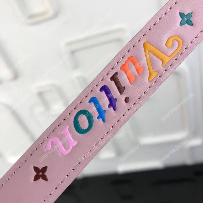 LV New Wave Long Wallet Smoothie Pink