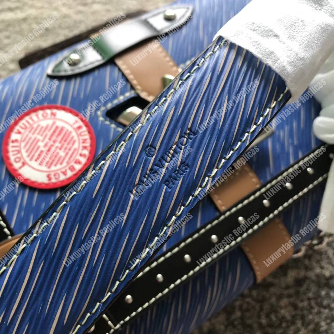 LV Twist MM Epi Leather Denim