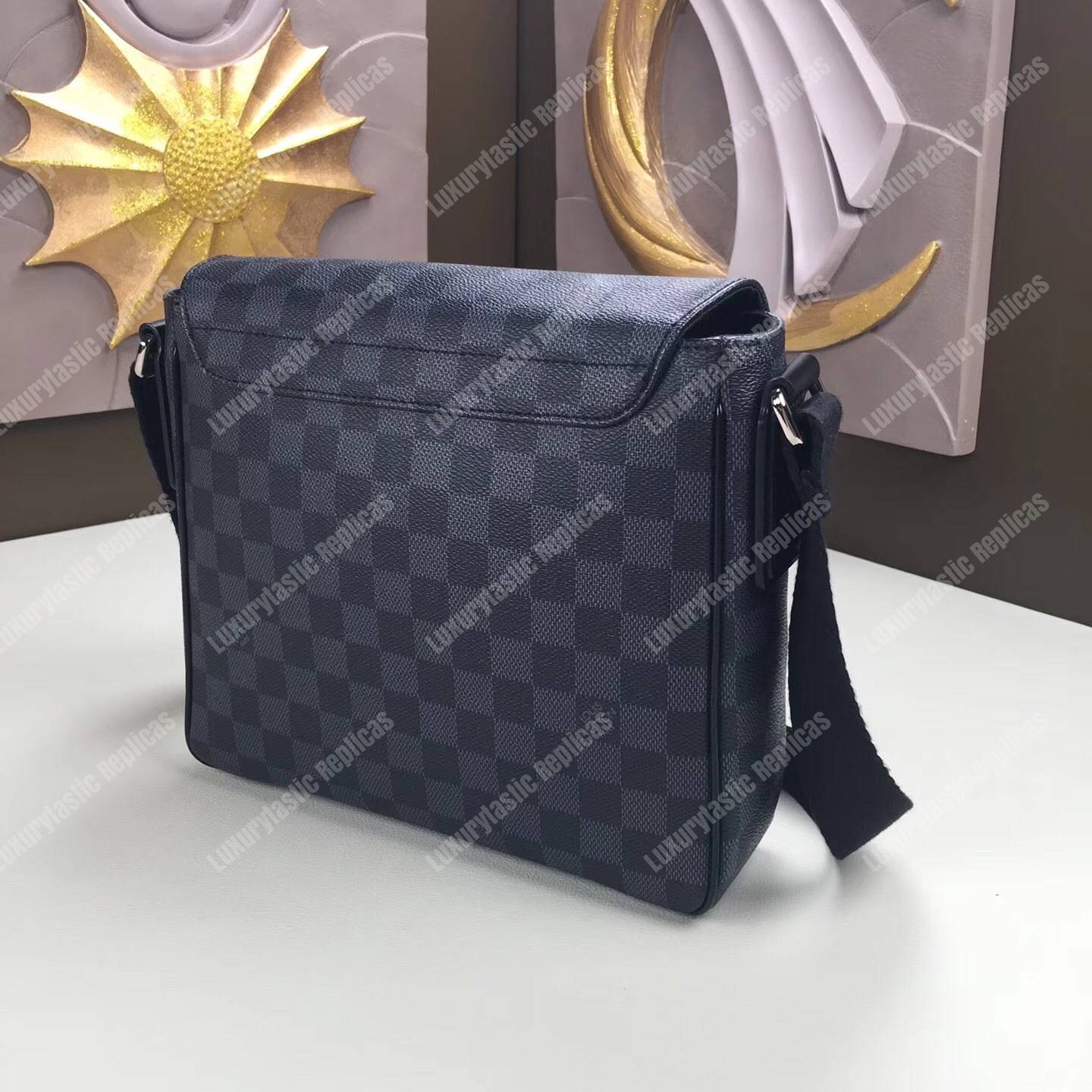 LV District PM Messenger Bag Damier Graphite Canvas