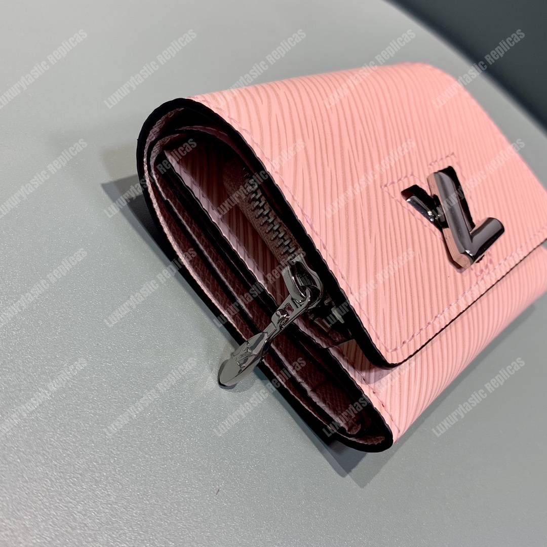 LV Twist XS Wallet Rose Ballerine