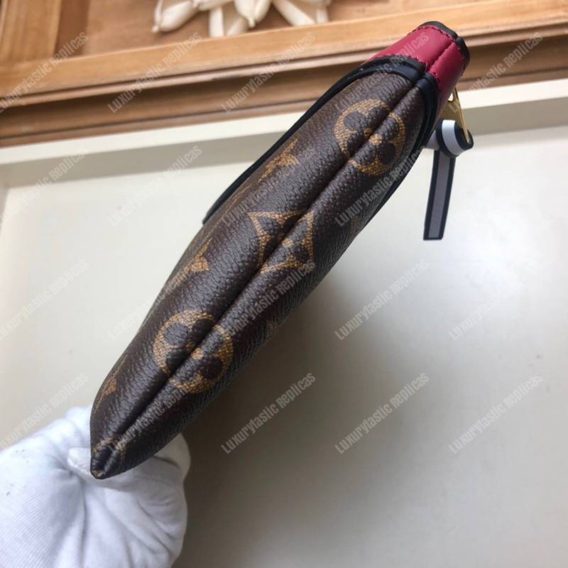 LV Pochette Tuileries Monogram Canvas Bordeaux