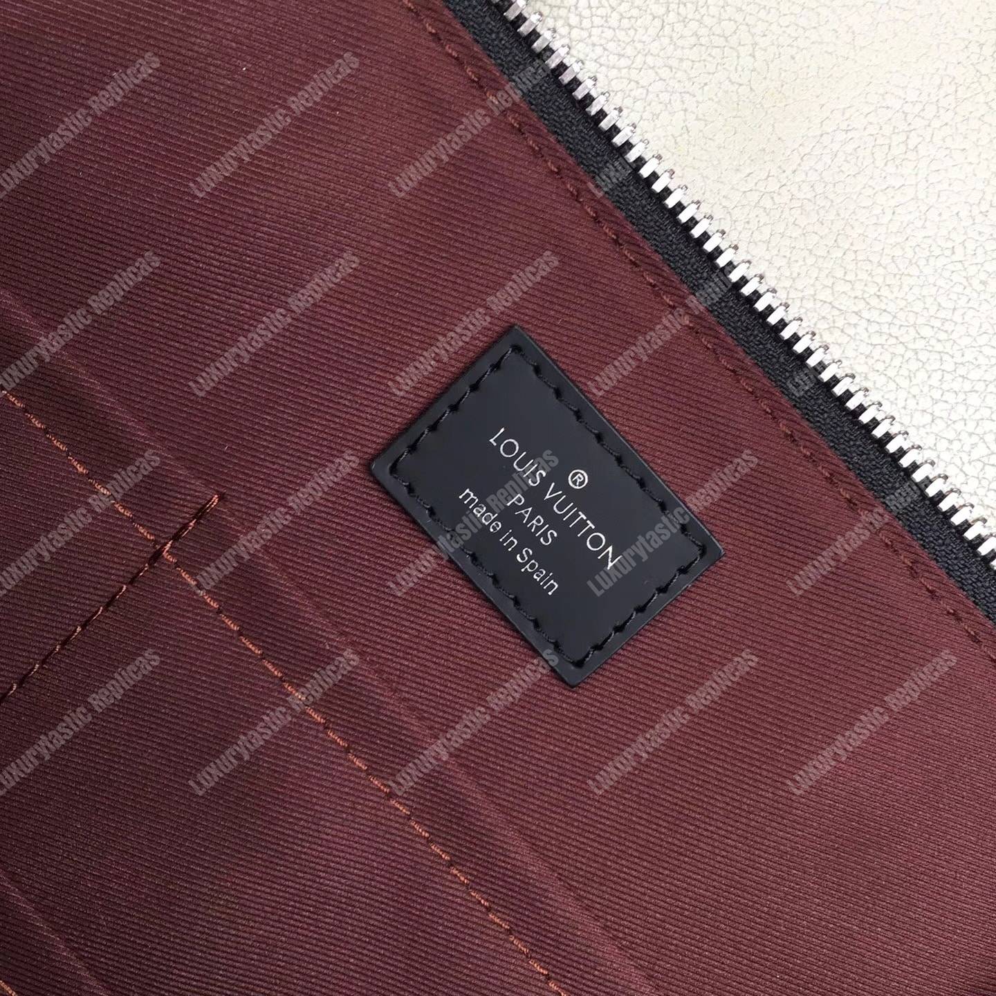 LV Porte-Documents Jour Monogram Macassar Canvas