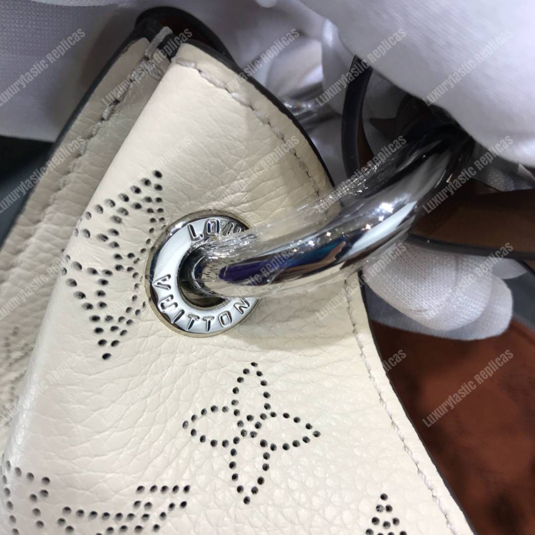 LV Carmel Mahina Monogram Creme