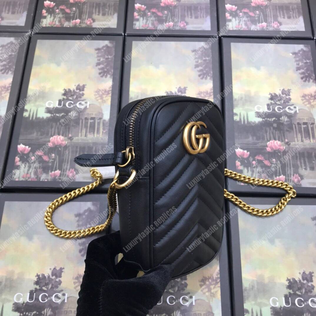 G*u*i gg marmont mini bag noir