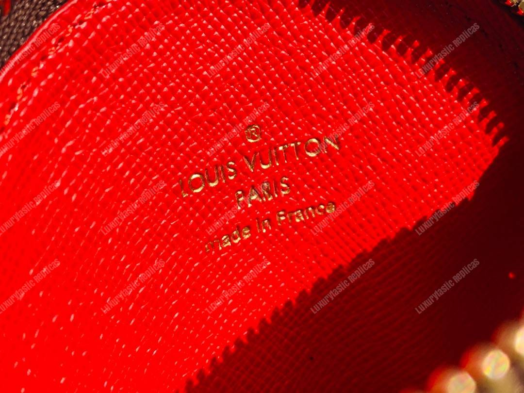 LV Round Coin Purse Monogram Canvas