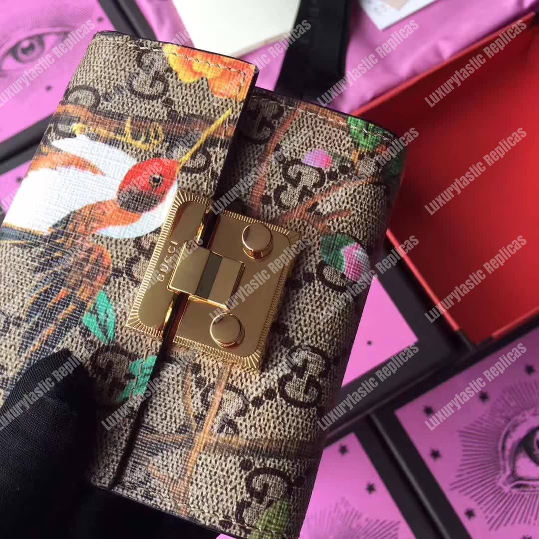 G*u*i gg padlock wallet tian