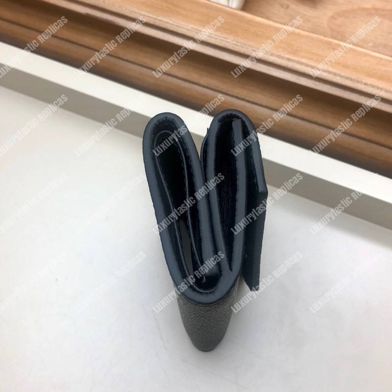 LV Lockmini Wallet Black