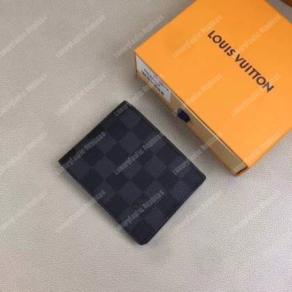 LV Slender ID Wallet Damier Graphite Canvas