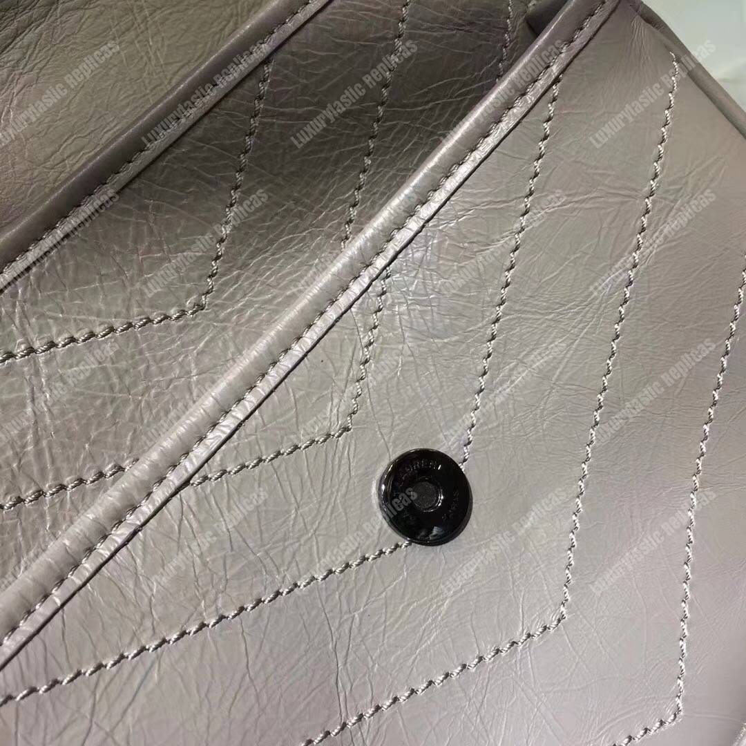 Saint Laurent Niki Medium Fog Vintage