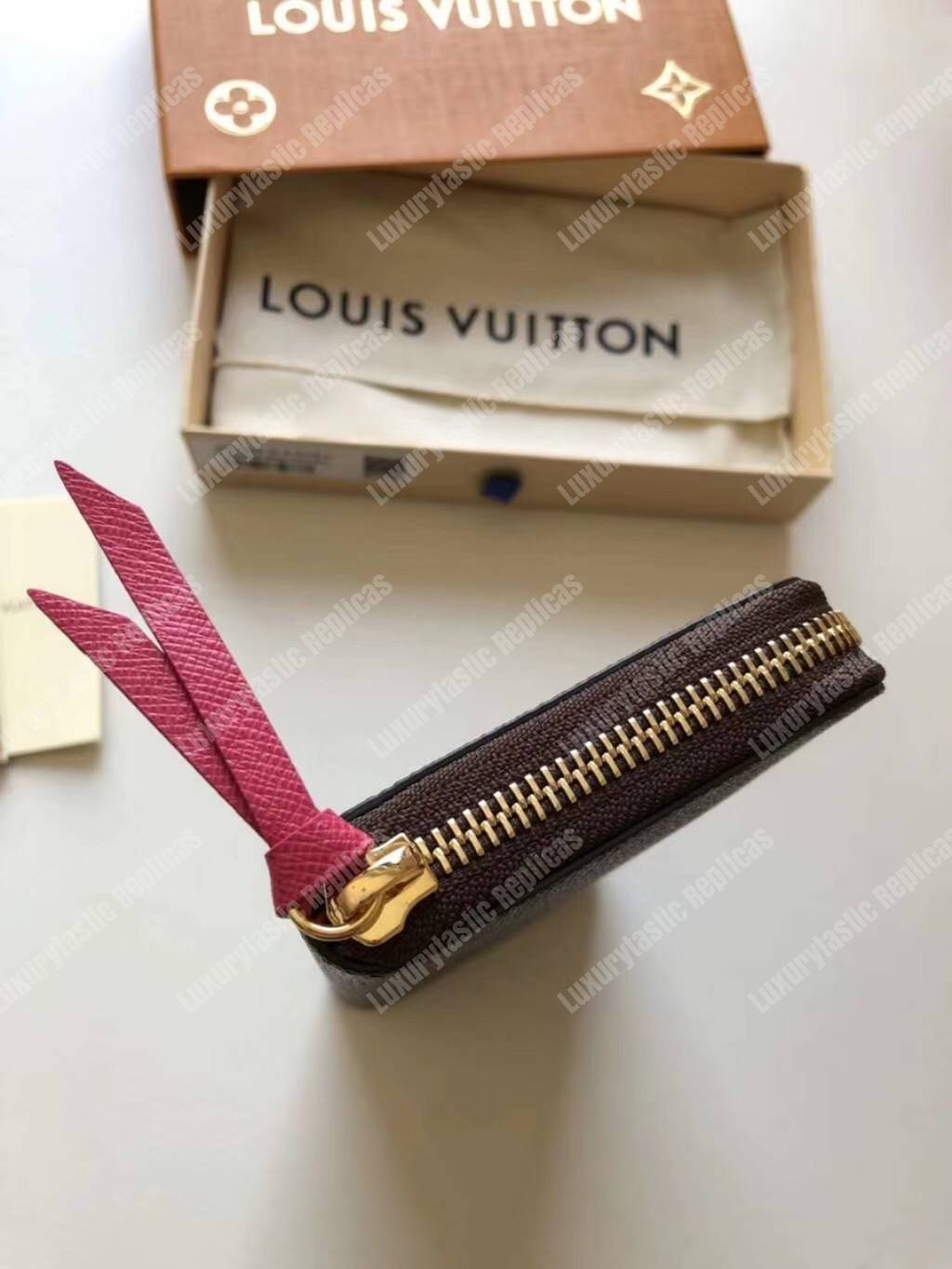 LV Clemence Wallet Monogram Freesia