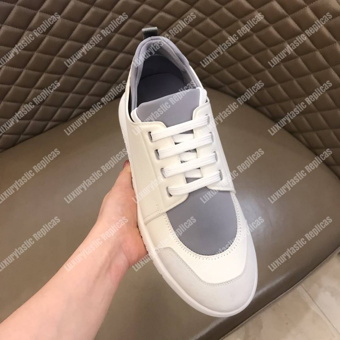 H**mes trail sneaker multicolore white