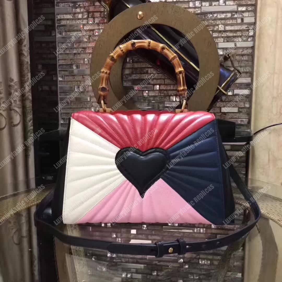 G*u*i queen margaret top handle bag